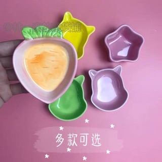 (CÓ SẴN) Chén Bát Sứ Ăn Dặm Hình Cute Cho Bé
