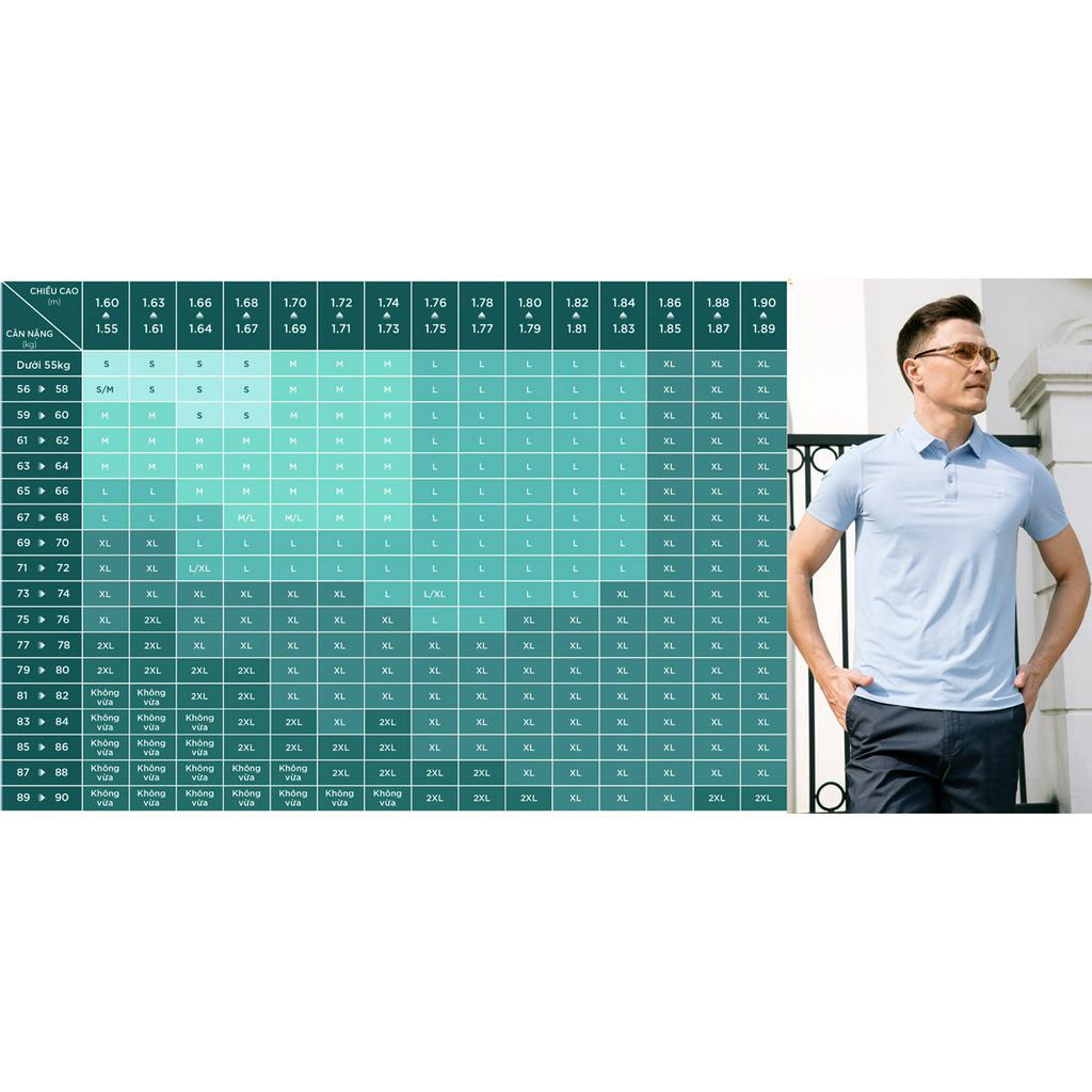 Áo Polo CoolAir thông hơi có cổ, chất liệu Polyamide co giãn 4 chiều thể thao, có lỗ thoáng khí, thoáng mát, nhanh khô