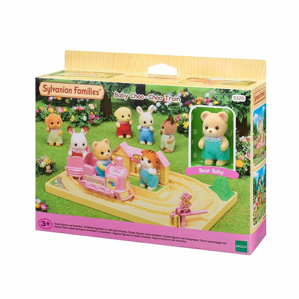 Đồ chơi nhà búp bê Sylvanian Families 5320 vòng đu xe lửa