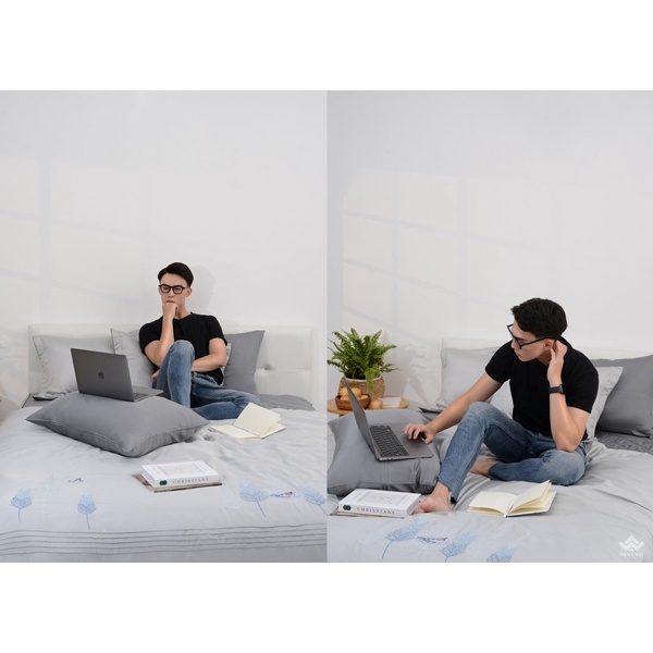 Chăn ga gối sông hồng cao cấp Urban UC22024