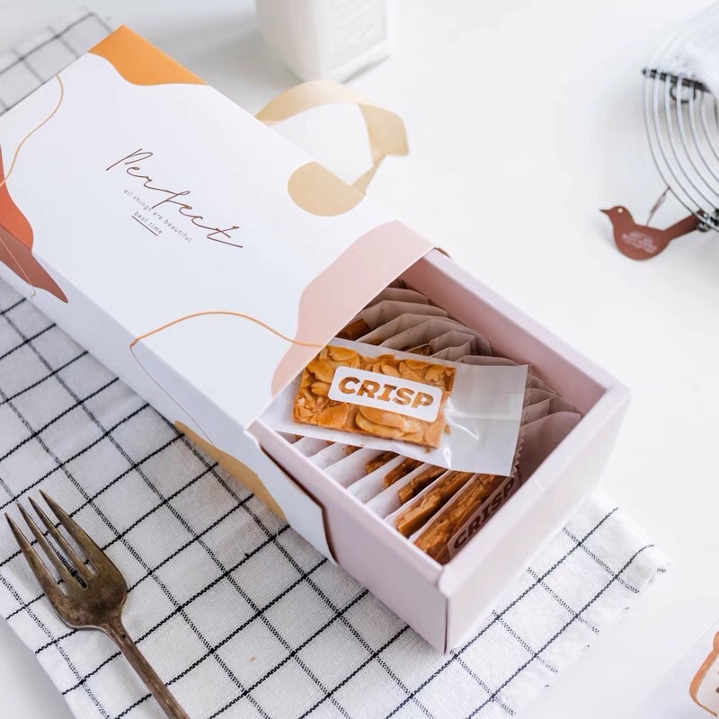 100 Túi Gói Bánh Crisp Size 4,5x11Cm