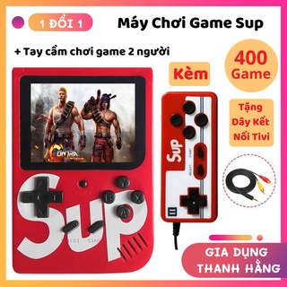 Máy Chơi Game Cầm Tay Sup 400 Trò - Kèm Tay Cầm Chơi Game 2 Người