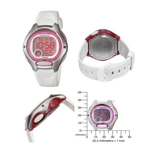 Đồng Hồ Casio Nữ LW-200-7AV dây nhựa