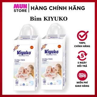 Tã/Bỉm quần Kiyuko M/L/XL/XXL/XXXL 50 miếng Công Nghệ Nhật -NB