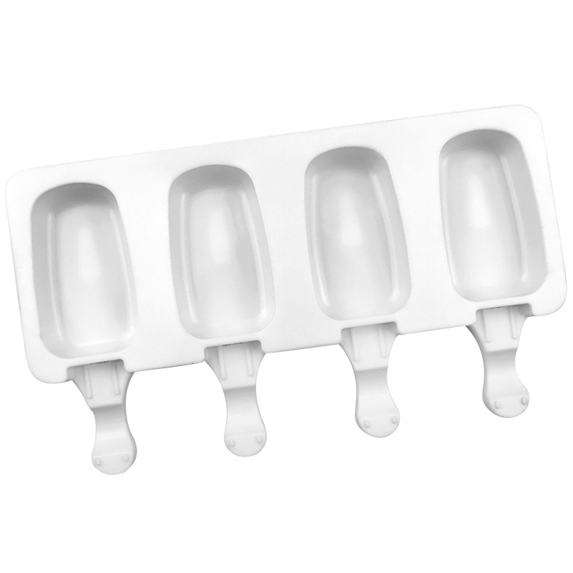 Khuôn Làm Kem 4 Lỗ Bằng Silicone DIY