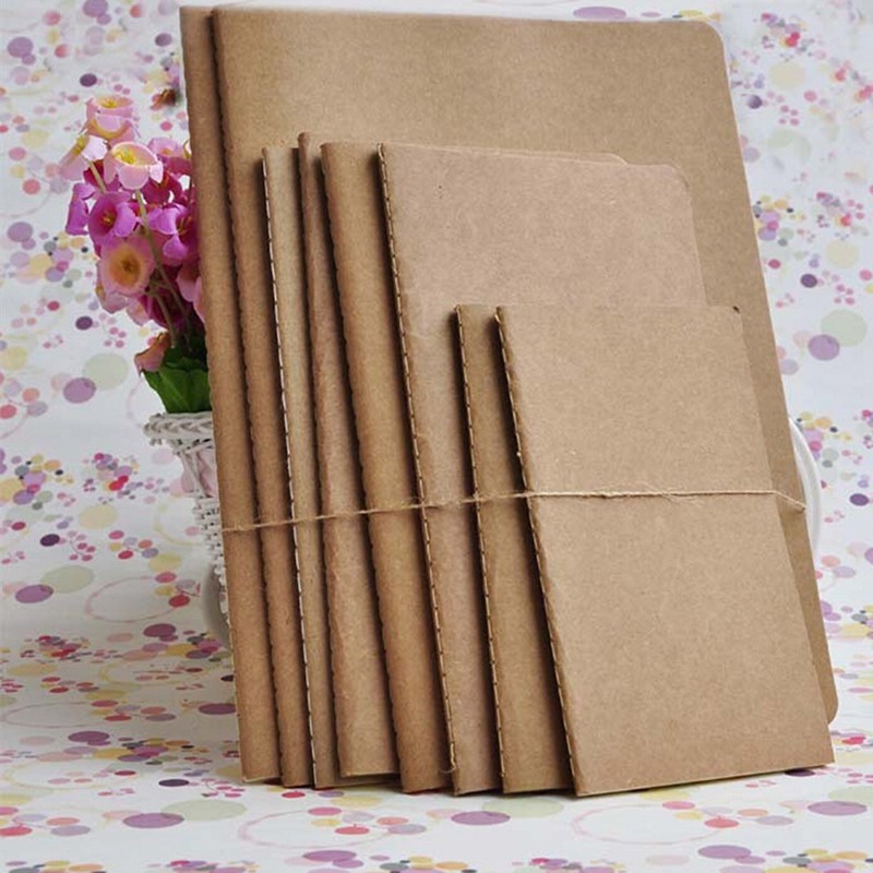 Sổ Tay Giấy Kraft Mềm Mại Kiểu Cổ Điển Tiện Dụng
