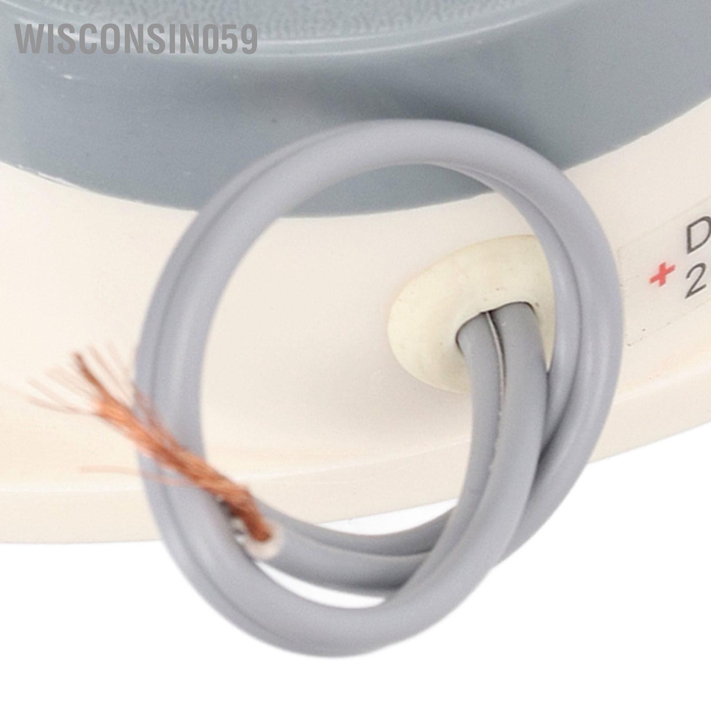 Wisconsin059 BERM Báo động điện tử Còi báo liên tục Bộ phát âm thanh bíp 60DB phận PC chống cháy tròn