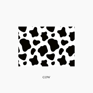 daice || 'black and white pattern' sticker - sticker/nhãn dán/decal trang trí