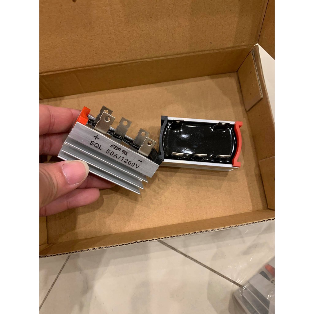 [DIODE] Đi-ốt cầu chỉnh lưu 3 pha 50A 1200V