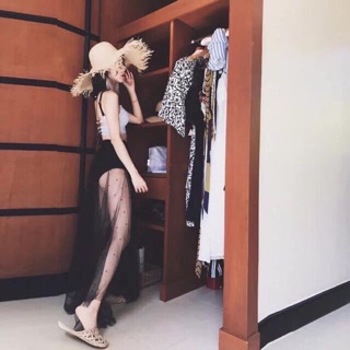 (Có sẵn) Bikini kèm chân váy maxi siêu hot