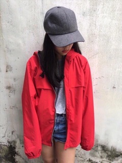 ÁO KHOÁC GIÓ NỮ FORM RỘNG CÁ TÍNH