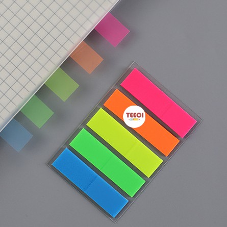 &lt;Video Review&gt; Miếng Dán Đánh Dấu Trang Sticky Giấy Note Trang Hình Mũi Tên Neon D108
