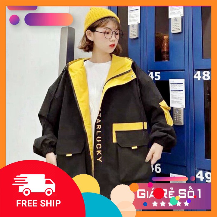 𝗡𝗘𝗪 𝗔𝗥𝗥𝗜𝗩𝗔𝗟 ÁO KHOÁC DÙ Túi Hộp A840 (Form Rộng XL)