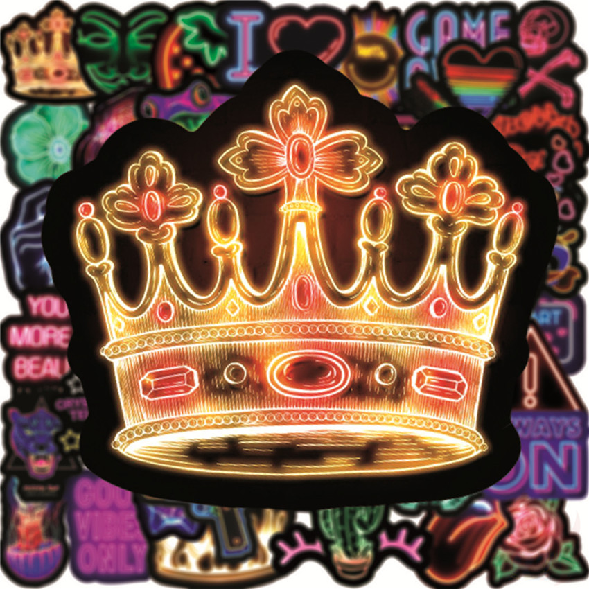 ❉ Neon Color ：VSCO Style - Series 05 JMD Cool Harajuku Graffiti Stickers ❉ 50Pcs/Set Waterproof DIY Fashion Decals Doodle Stickers