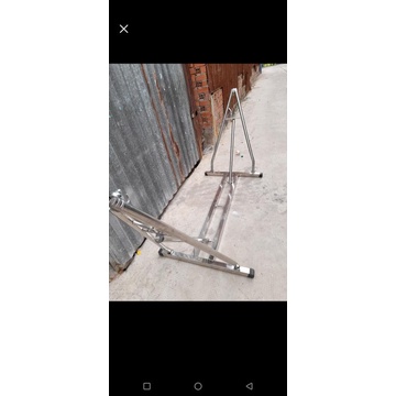 Khung võng xếp inox 100% vuông 40
