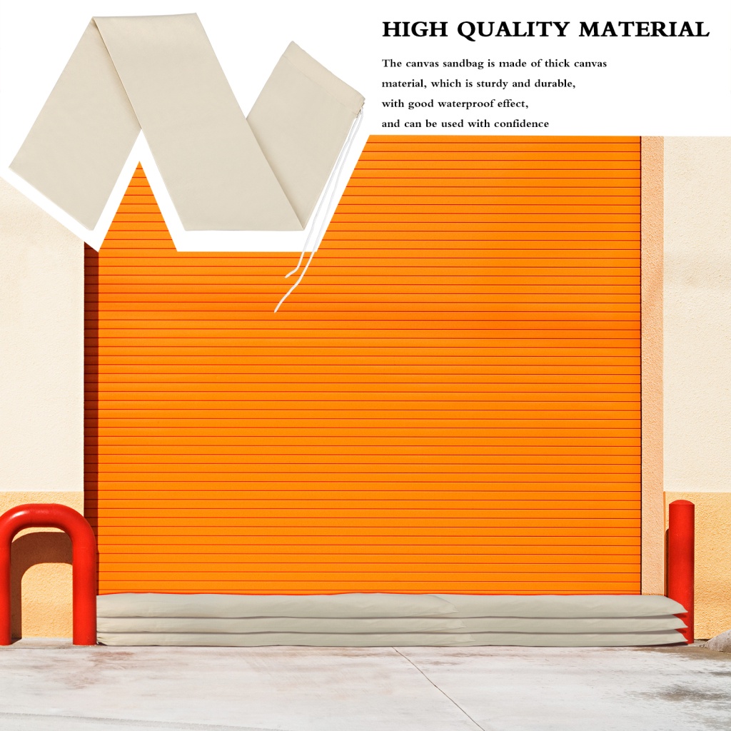 1 Túi Cát Dày Bằng Vải Bạt Đàn Hồi Cao Chống Nước Chống Mốc Có Thể Tái Sử Dụng