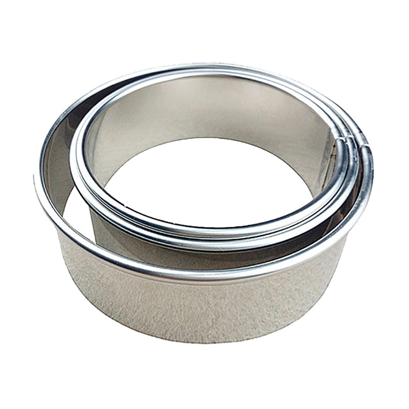 Khuôn Nướng Bánh Bằng Thép Không Gỉ 3 Kích Cỡ