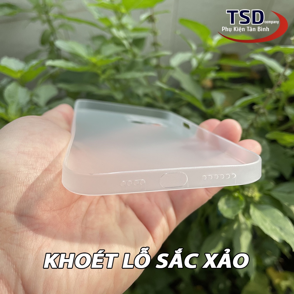 Combo 2 Ốp Lưng Trong Nhám Unibody iPhone 12 PRO MAX Siêu Mỏng