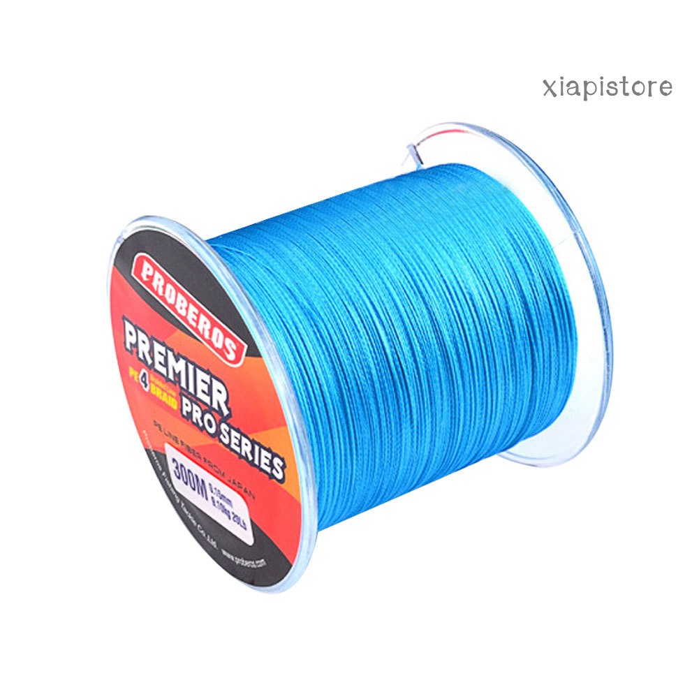 Cuộn Dây Câu Cá Bện 4 Sợi 300m 6lb-100lb