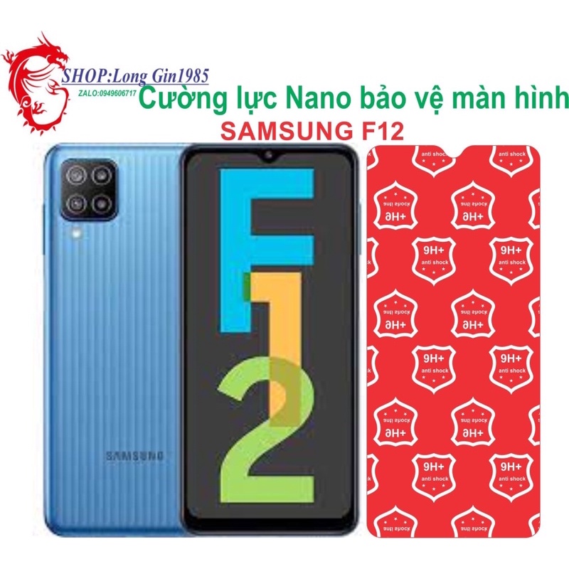 Samsung F12 Cường lực Nano chống va đập chống trầy xước tốt