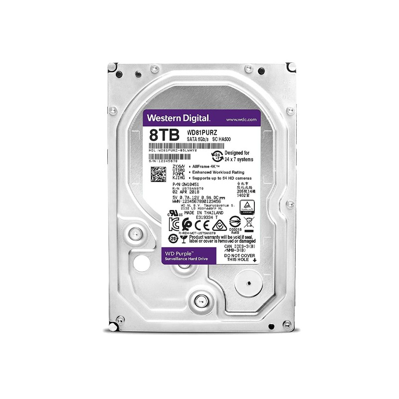 Ổ cứng gắn trong HDD Western Digital Purple tím PURZ 3.5''