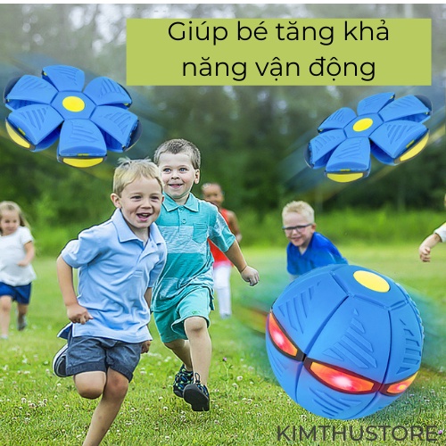 Bóng ma thuật- biến hình- đĩa bay size lớn- đồ chơi vận động cho bé