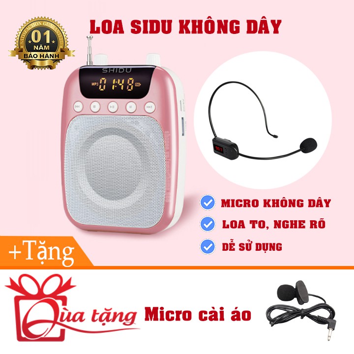 Máy Trợ Giảng ( Không Dây ) MS1055 - Có Hướng Dẫn Chi Tiết - Bảo Hành 1 Năm