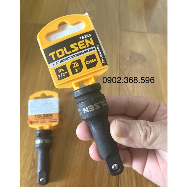 Đầu nối dài 1/2 inch 75mm thép Cr-Mo Tolsen 18285