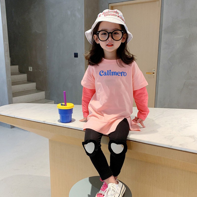 Quần Legging Mỏng Phong Cách Hàn Quốc Mới Cho Bé Gái