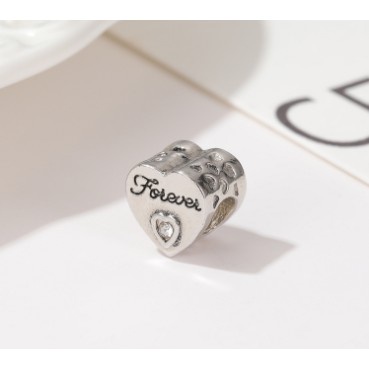 Charm trái tim nhiều mẫu tổng hợp - Linhcharms