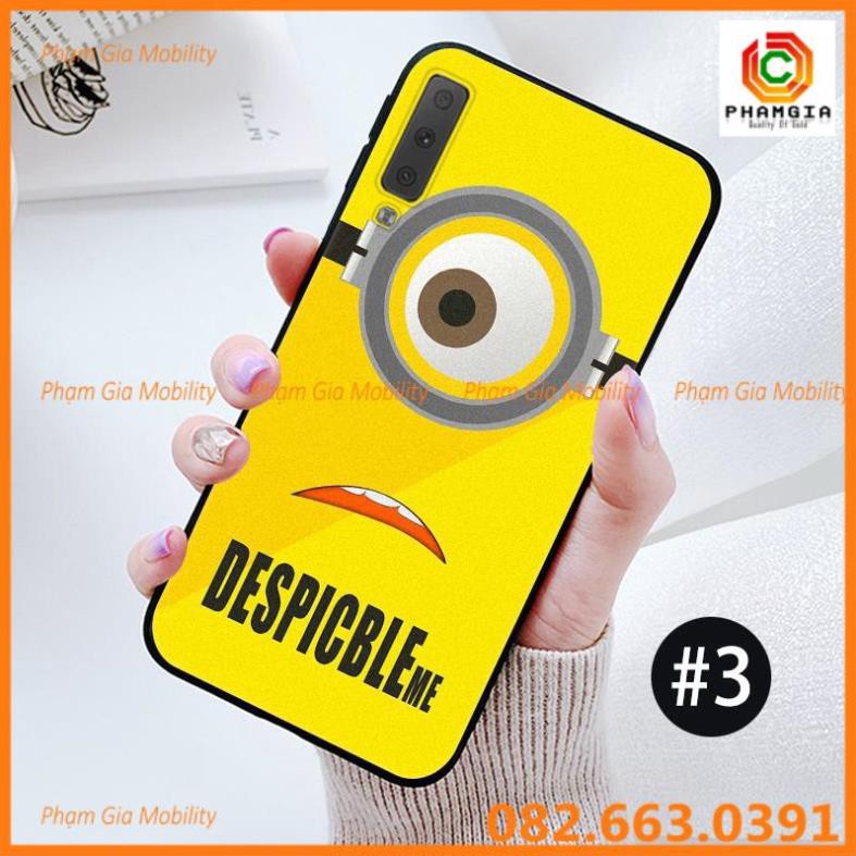 Ốp lưng hình đẹp SAMSUNG A01 2020 A2 CORE J7Pro J7+ A6 A6+ A7 A8 A8+ A8Star 2018 minion