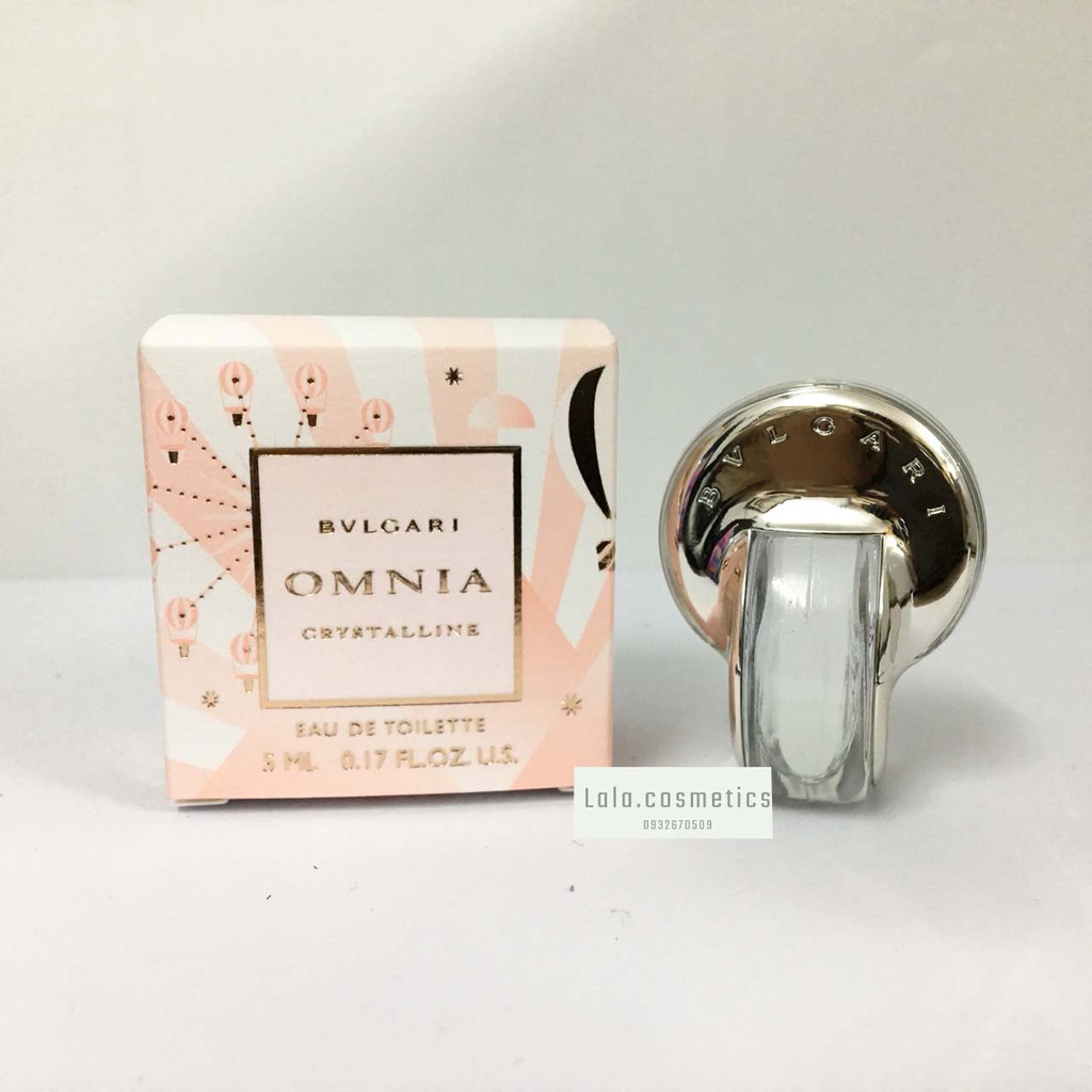 [Chuẩn Auth] Nước Hoa Nữ Bvlgari Omnia Crystalline EDT 5ml (Mẫu mới)