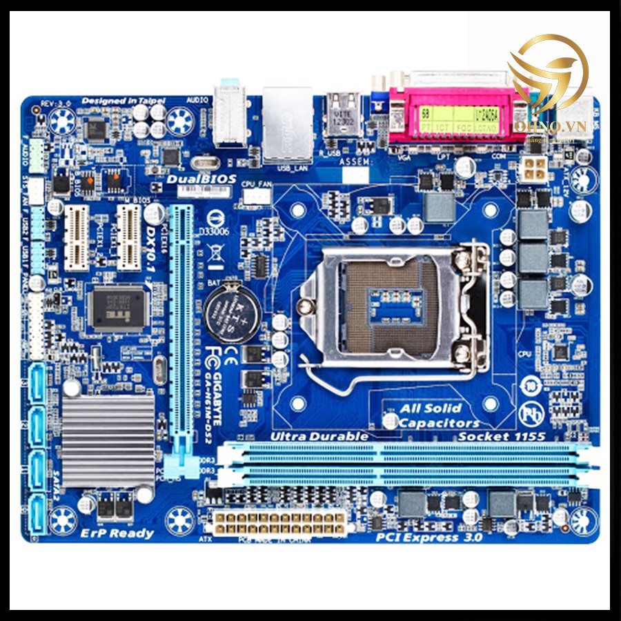 Main Máy Tính H61 GIGABYTE RENEW Mainboard Box DDR3 Cho Máy Tính PC - OHNO VIỆT NAM