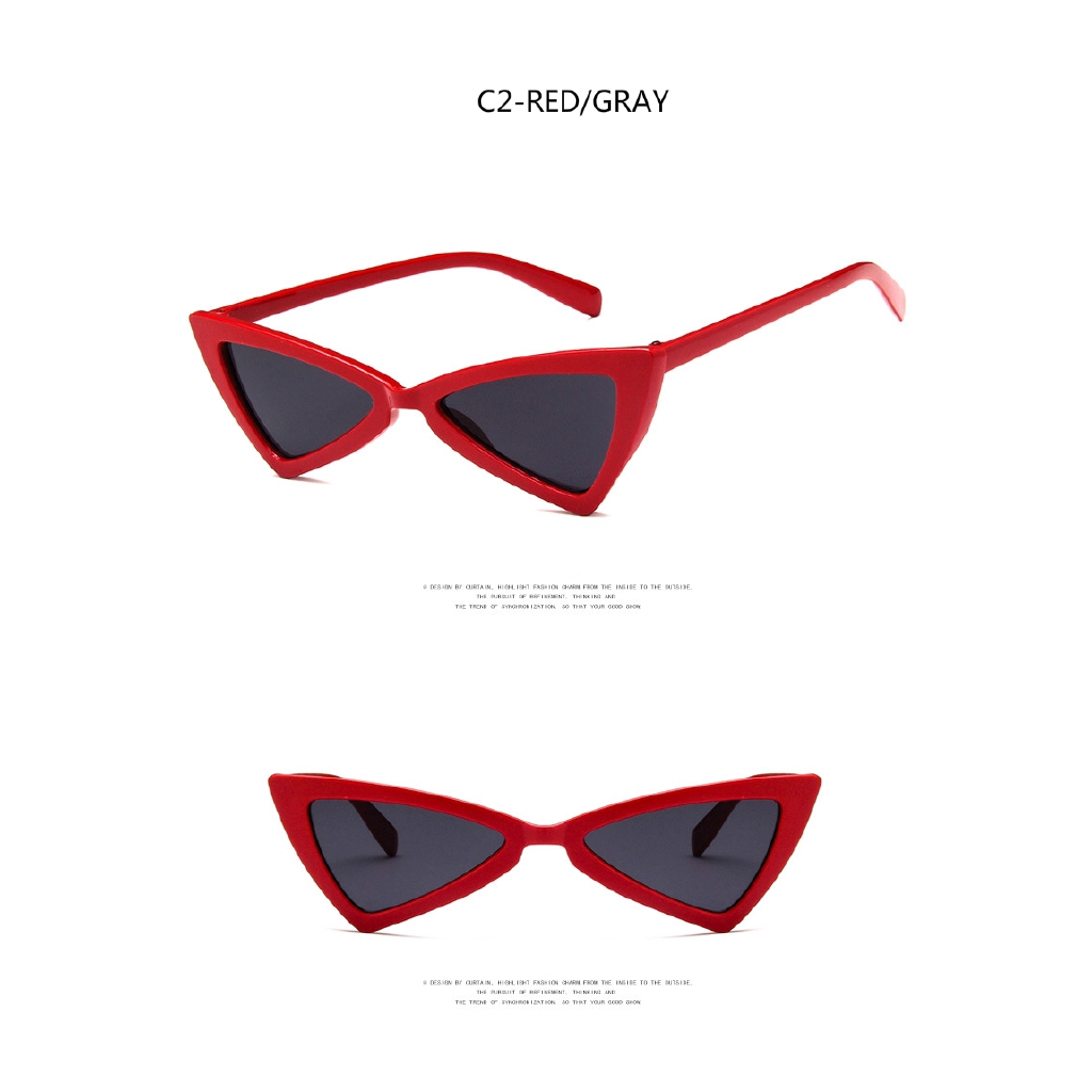 Kính Mát Gọng Mắt Mèo Thời Trang Unisex