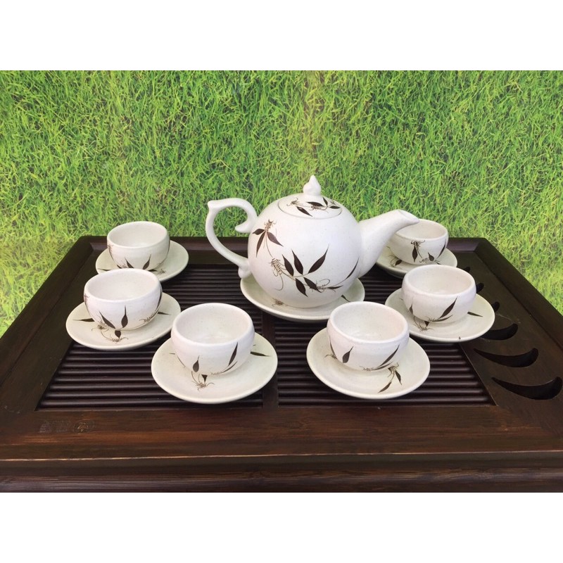 Bộ ngọn lửa vẽ tre thể tích 500ml
