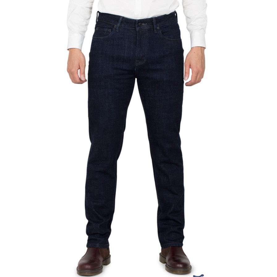 [Mã FAMALLT5 giảm 15% đơn 150K] Quần jeans nam Kojiba dáng slimfit siêu bền màu xanh đen - KJB0109048 | BigBuy360 - bigbuy360.vn