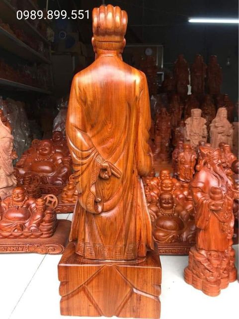 Tượng khổng minh cao 40cm