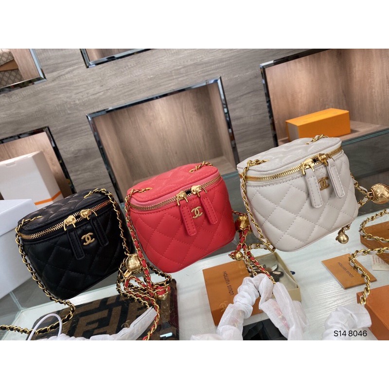Túi dáng hộp, túi đeo chéo Gucci GG GC da thật cao cấp