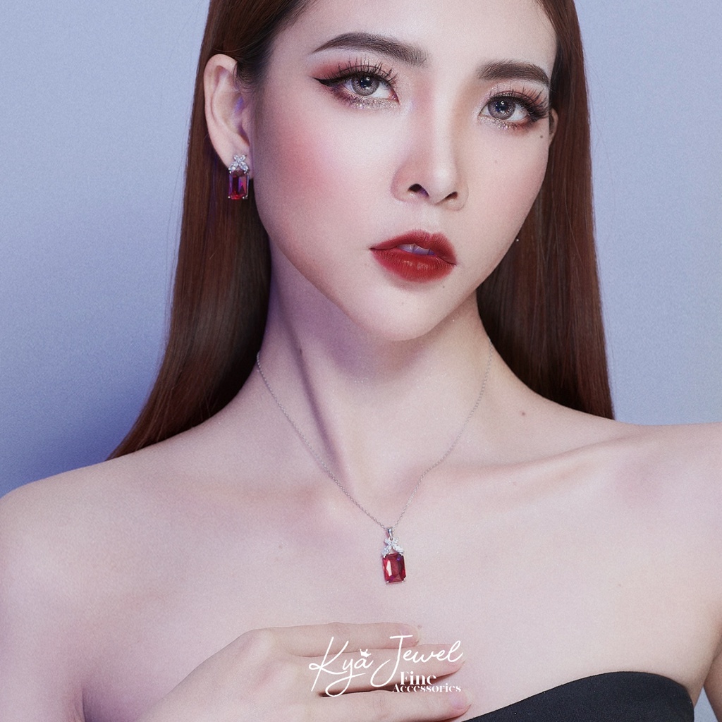 Bộ trang sức Kya Jewel đá Swarovski kèm họa tiết sang trọng