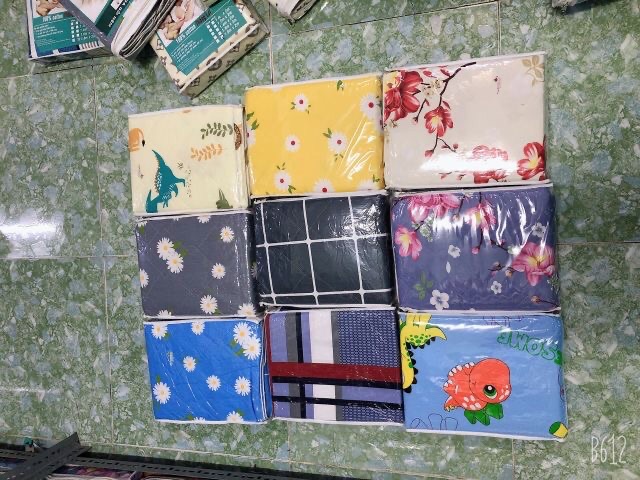Bộ 4 món gra nệm vỏ gối cotton