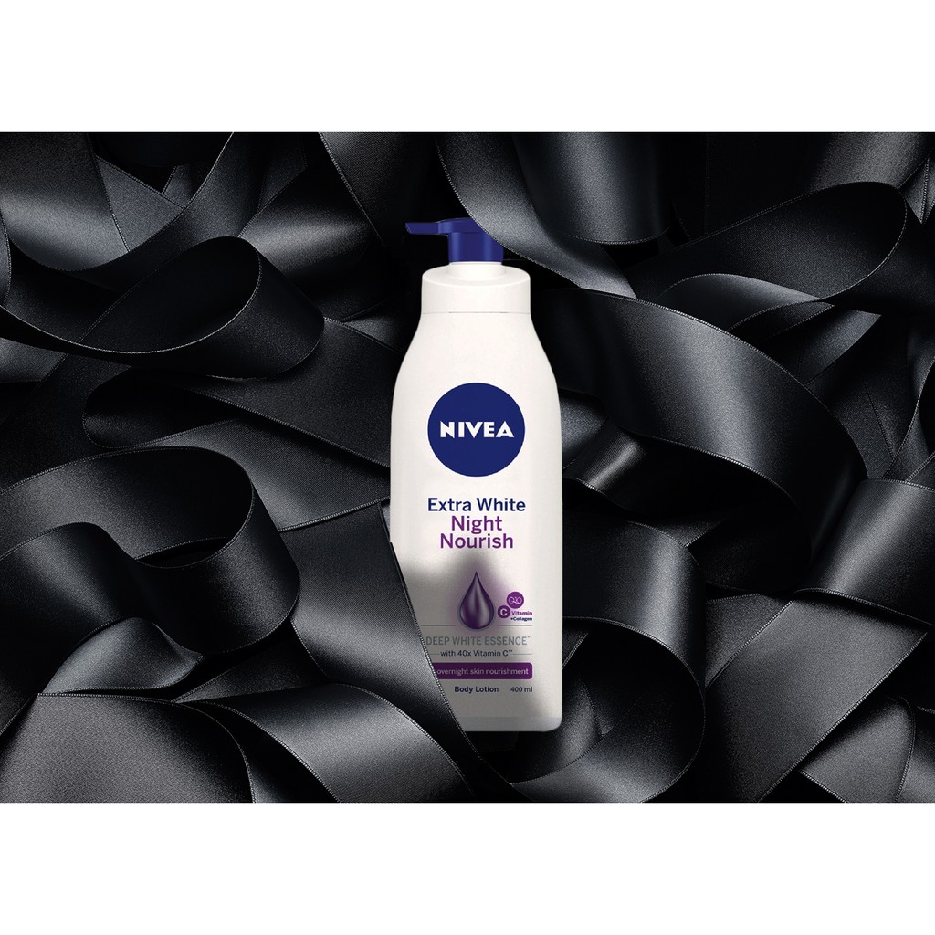 Sữa Dưỡng Thể Dưỡng Trắng Da Ban Đêm Nivea 400ml