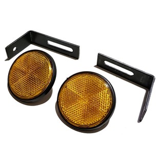 Bộ 2 Mắt mèo phản quang cho xe máy trang trí cho xe máy