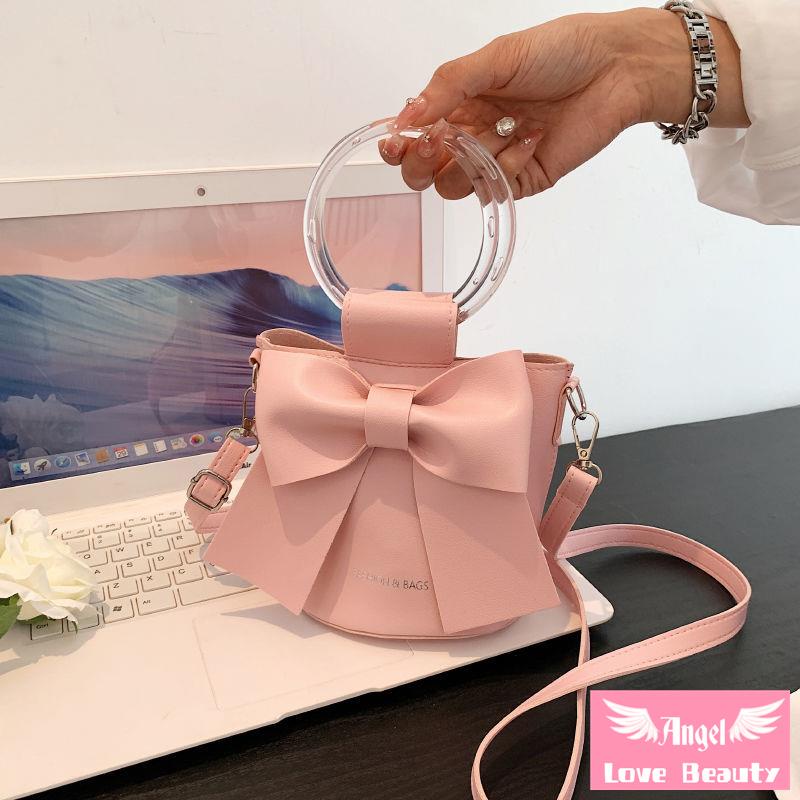 Túi Đeo Chéo Đính Nơ Thời Trang Mùa Hè 2022 Cho Nữ