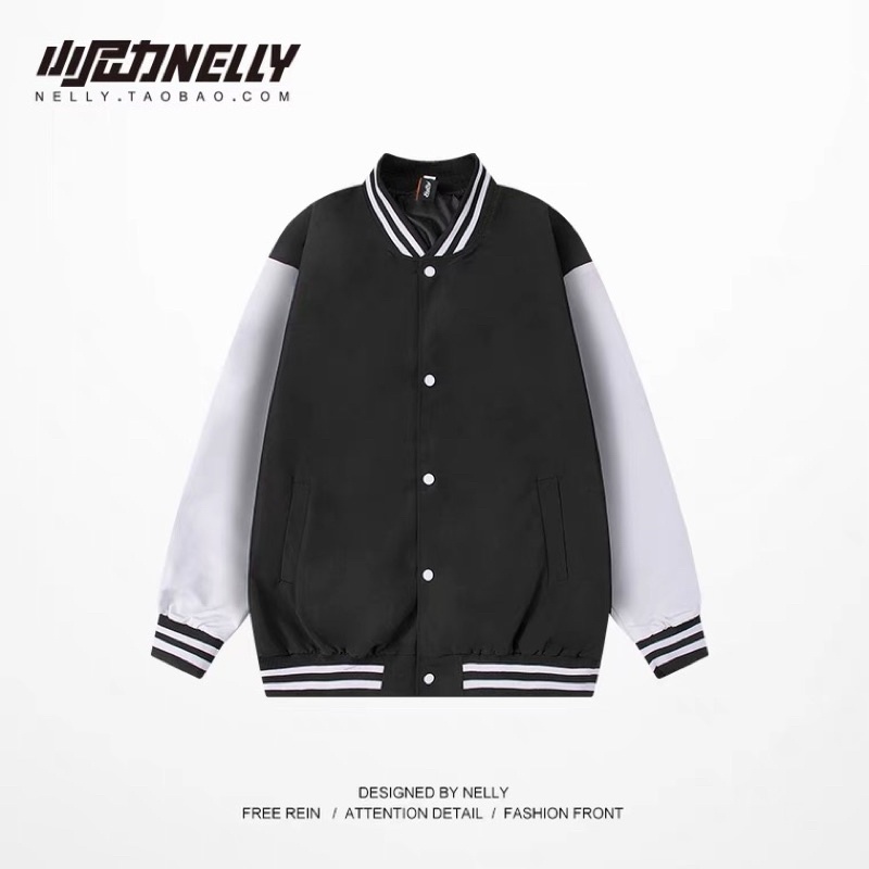 Áo khoác bomber  Nelly Heybig form rộng dành cho nam và nữ 59