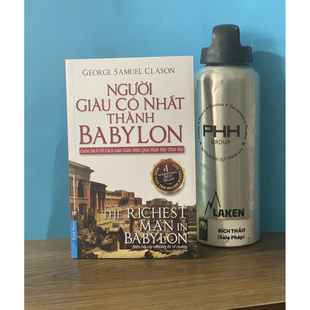 Sách - Người Giàu Có Nhất Thành Babylon - Cuốn Sách Về Cách Làm Giàu Hiệu Quả Nhất Mọi Thời Đại ( Bản Màu )