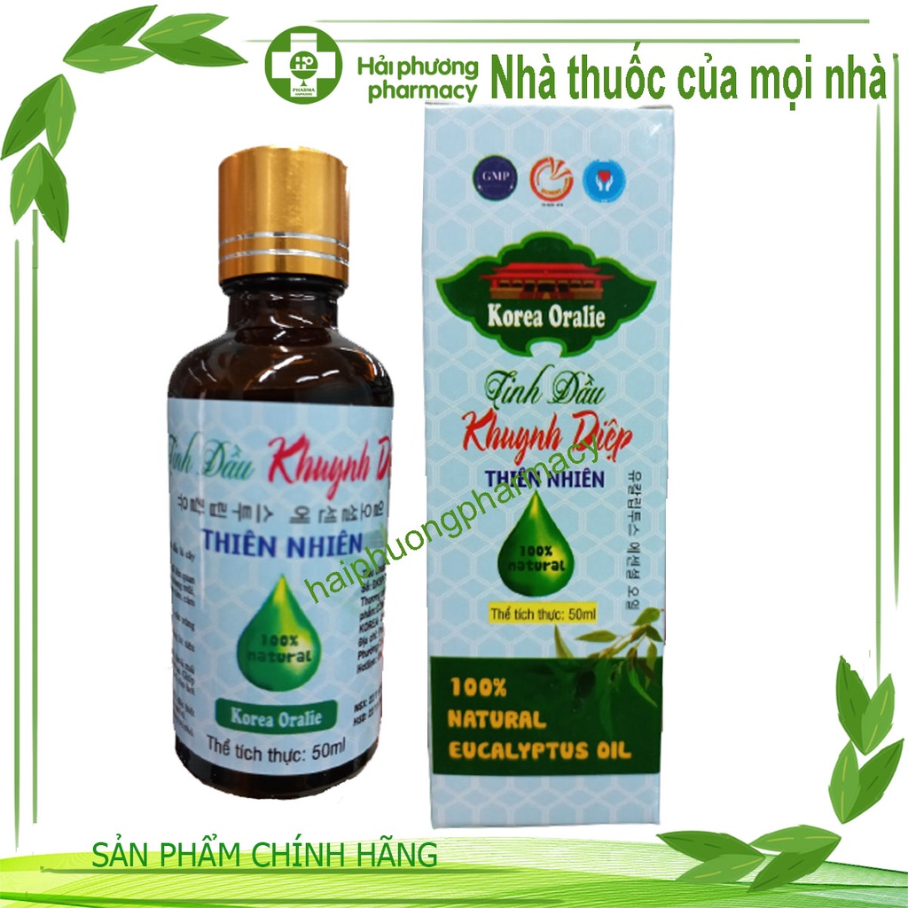 Tinh dầu khuynh diệp korea oralie sản phẩm từ thiên nhiên