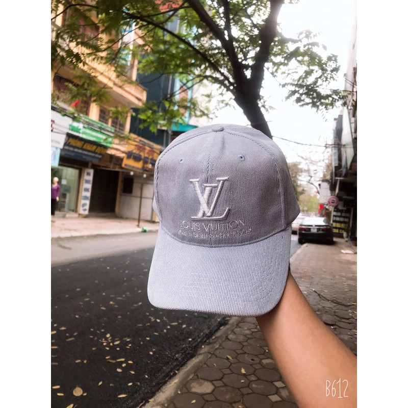 Mũ lưỡi trai gân nhung LV ❤️FREESHIP ❤️ thời trang cao cấp N