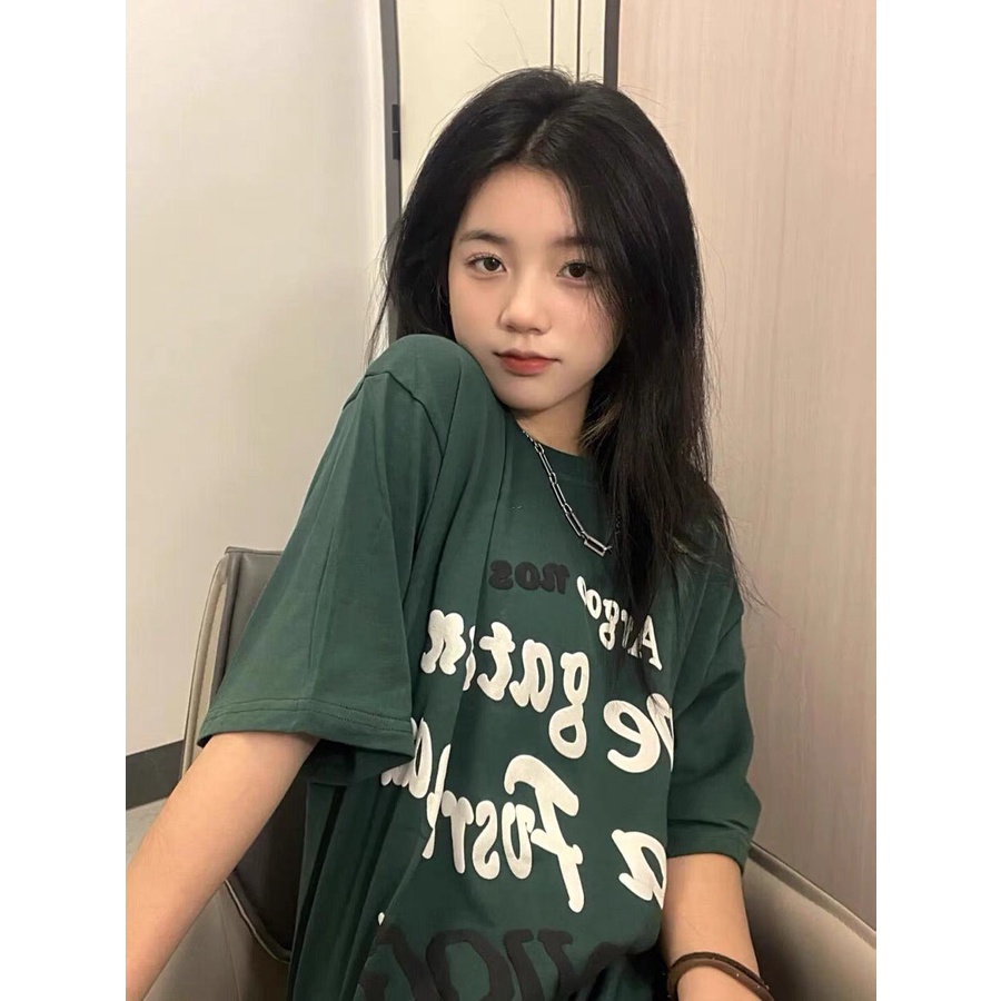 Áo Ye Gation IN NỔI 5 Màu  Áo Phông Tay Lỡ From KL Unisex