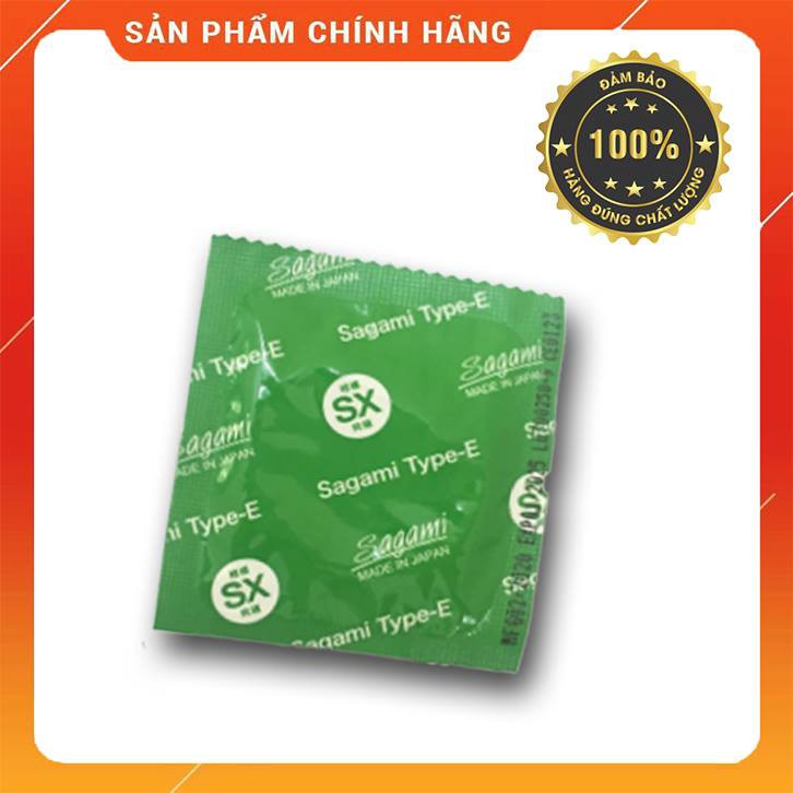 [CHÍNH HÃNG DÙNG THỬ ] Bao cao su Sagami Xtreme hàng Nhật cao cấp - 1 chiếc