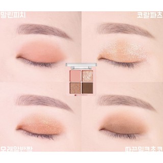 Bảng Phấn Măt Black Rouge Crystal Heart Lock Shadow 30.6g